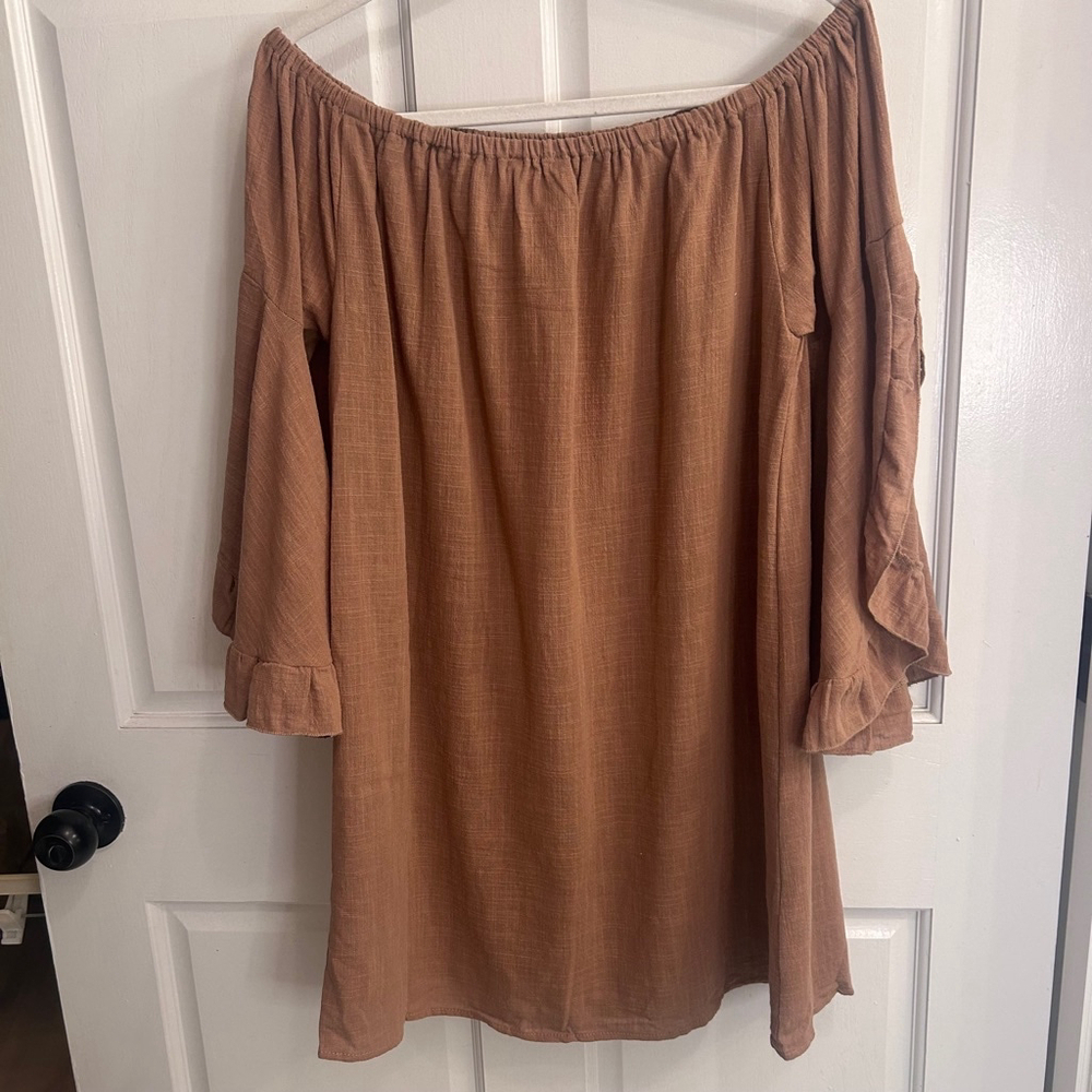 Women's Hayden Los Angeles Brown Dress Size M